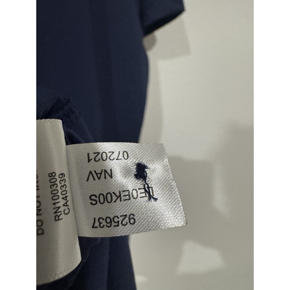 New NWT Women’s Navy Peter Millar Golf Polo MSRP $85 Sz L - Picture 9 of 9